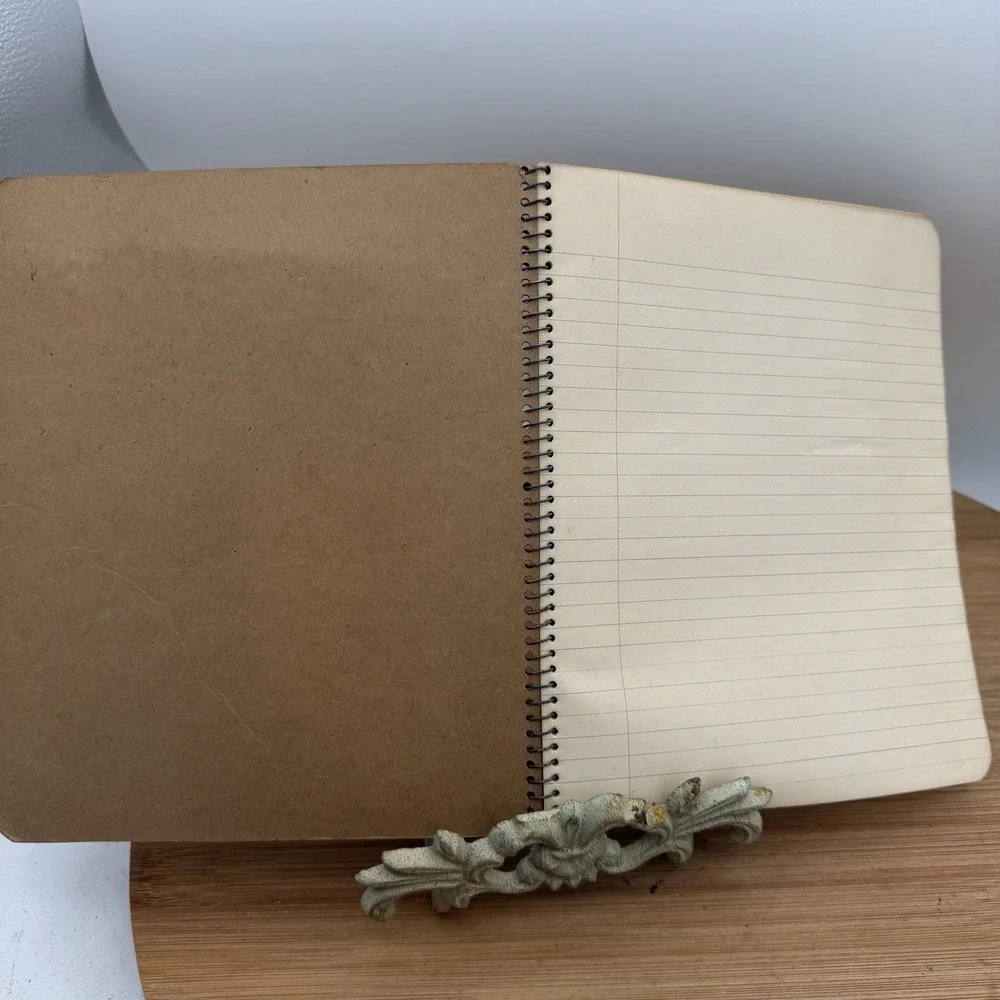 Rare Brown‎ University Notebook Wisconsin Seal Error Physics Student Korean War